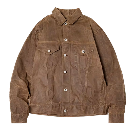 Hugo | Vintage oljevaxad jacka