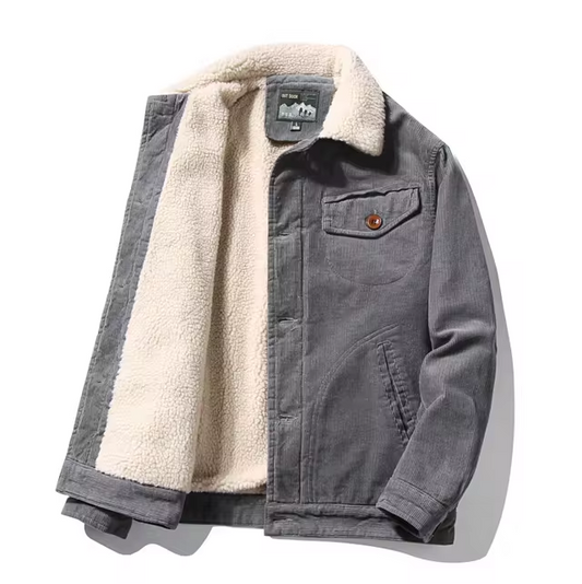 Max | Utility jacket with Sherpa lining
